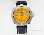 New Breitling Avenger Seawolf Yellow Face Swiss Replica Watches 45mm (1)_th.jpg